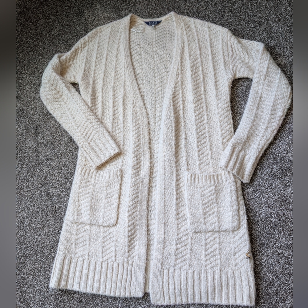 Joules Long Knit Cardigan